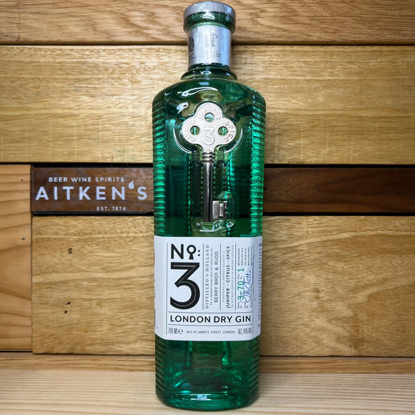 No.3 London Dry Gin – Aitken's