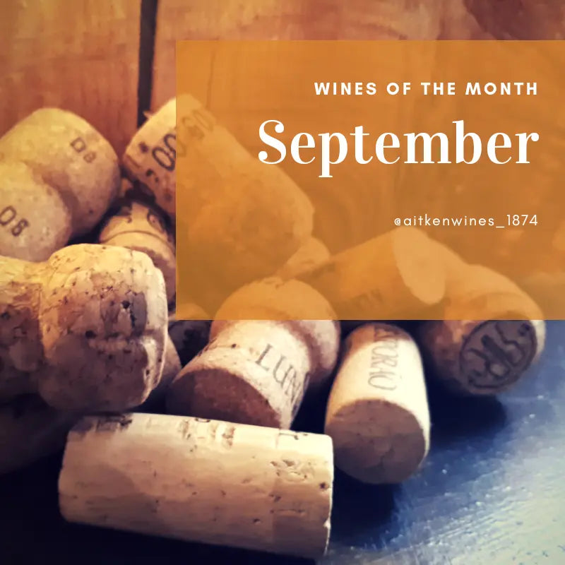 Wines of the Month - September 2018