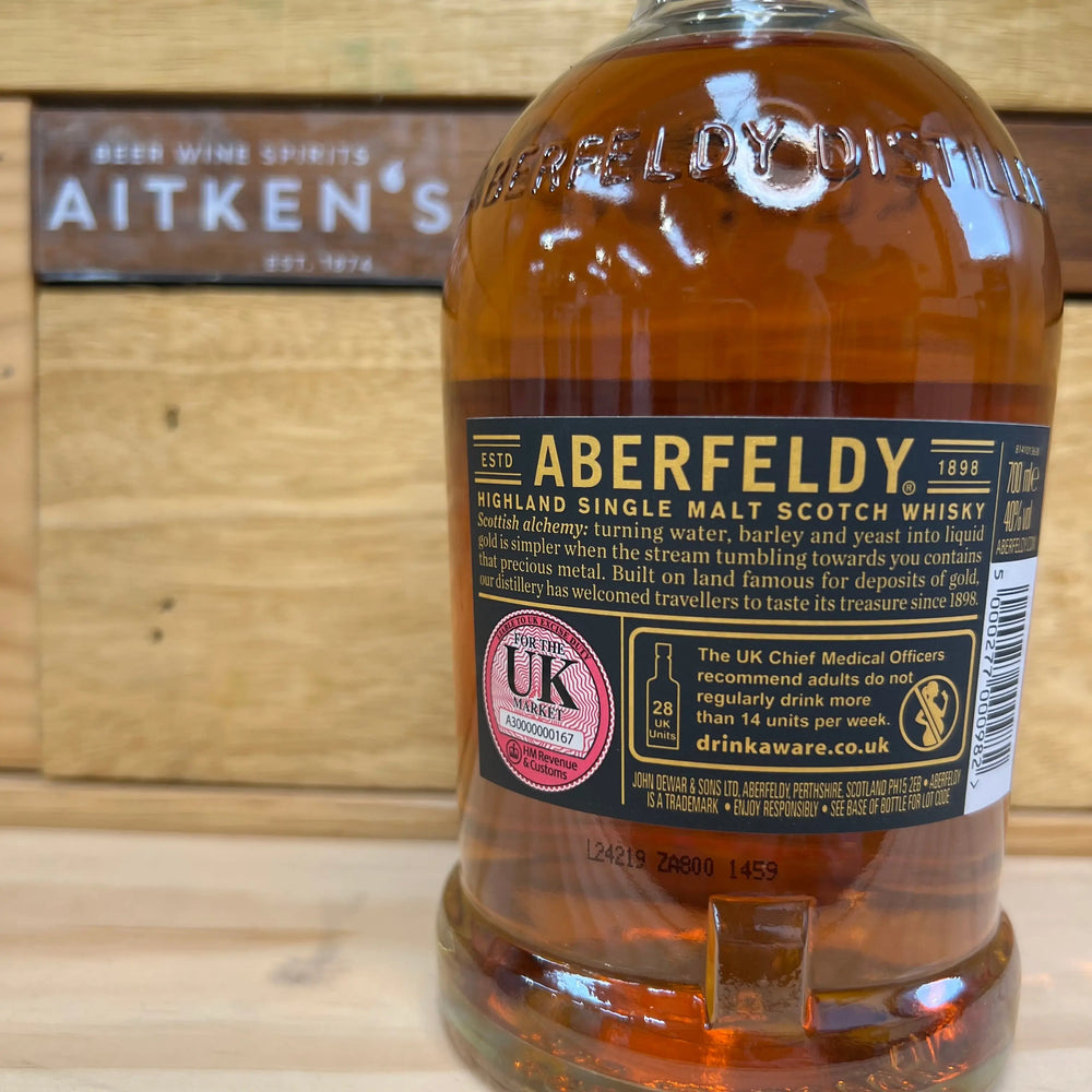 Aberfeldy 12 Year Old Single Malt Whisky - Aitken's