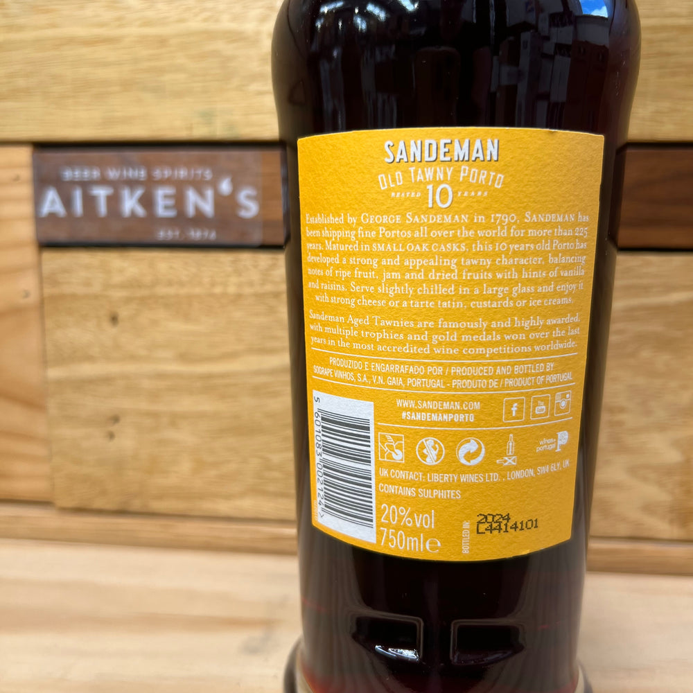Sandeman, 10 Year Old Tawny Port NV - Porto, Portugal – Aitken's