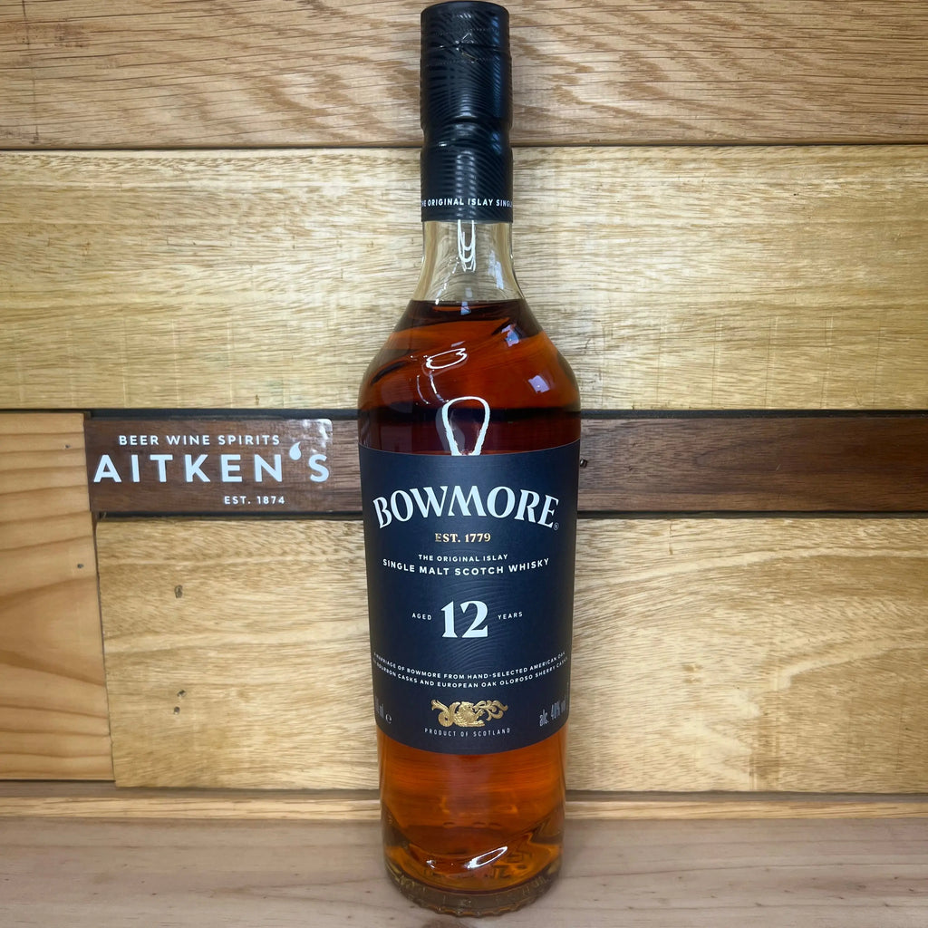 Bowmore 12 Year Old Single Malt Whisky - Aitken's