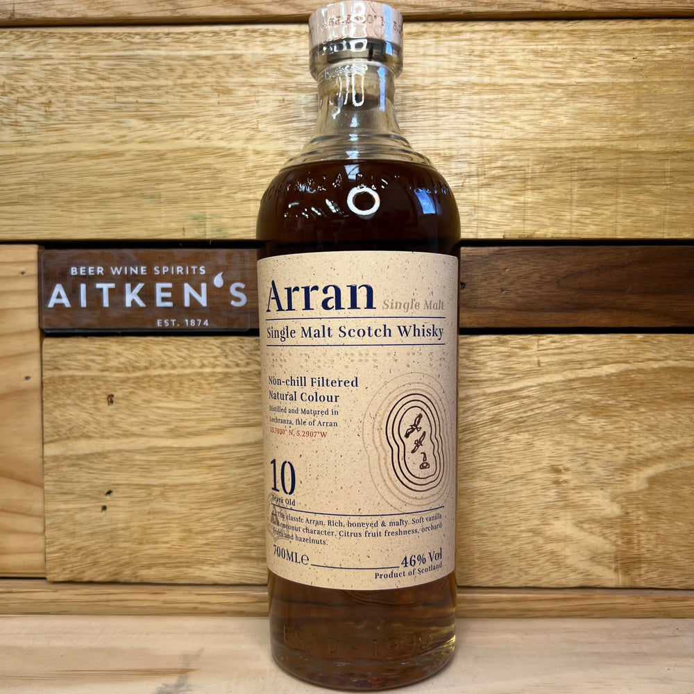 Arran 10 Year Old Single Malt Whisky - Aitken's