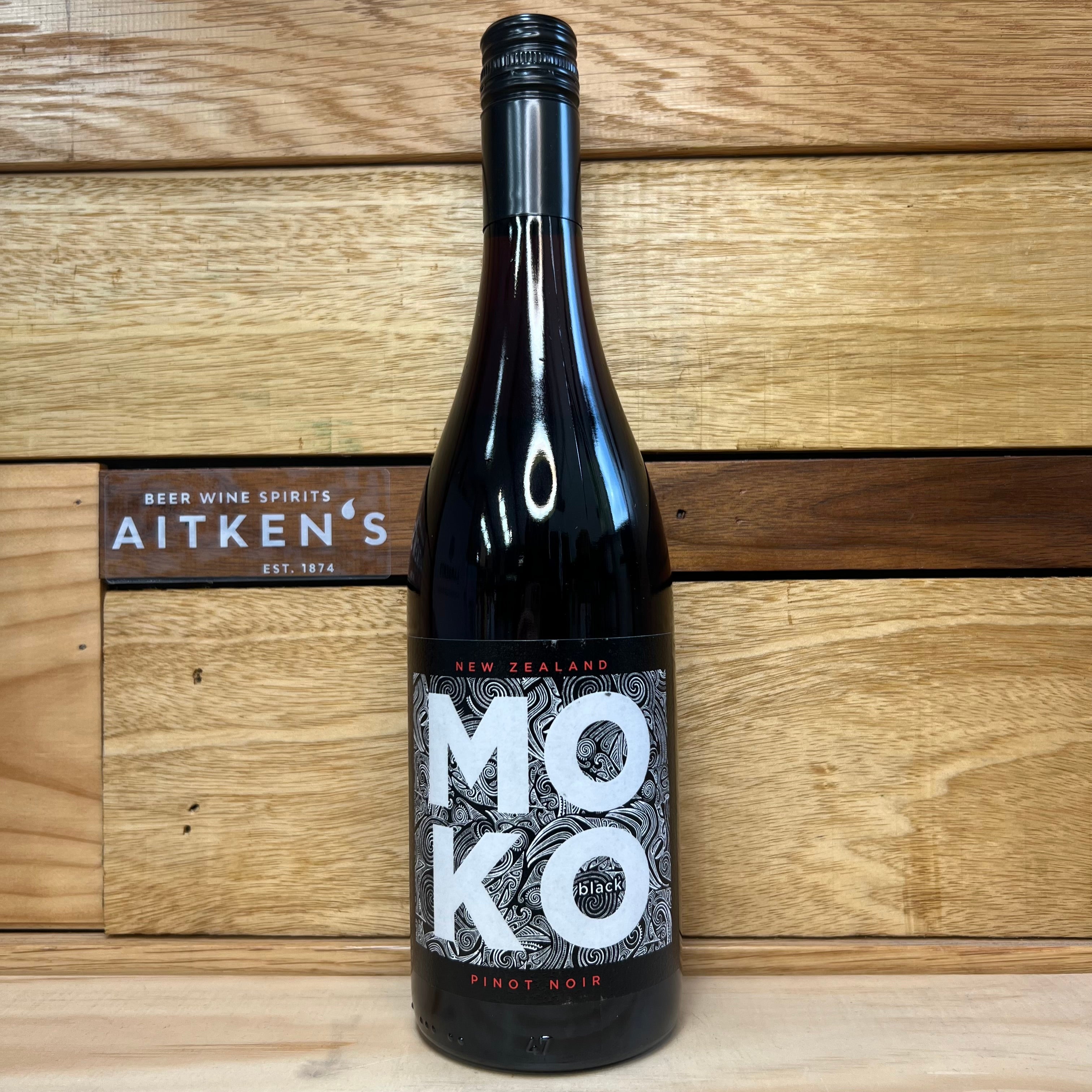 MOKOblack Pinot Noir - Marlborough, New Zealand – Aitken's