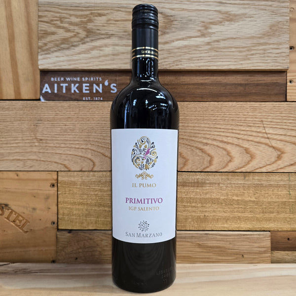San Marzano 'Il Pumo', Salento, Primitivo – Aitken's