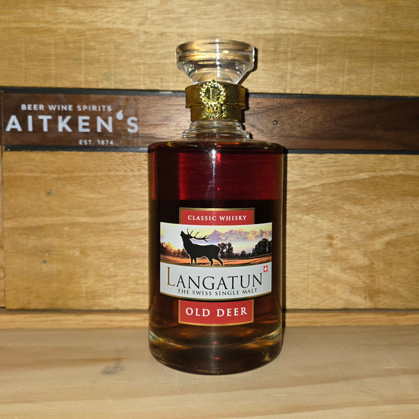 Langatun Old Deer Swiss Single Malt Whisky