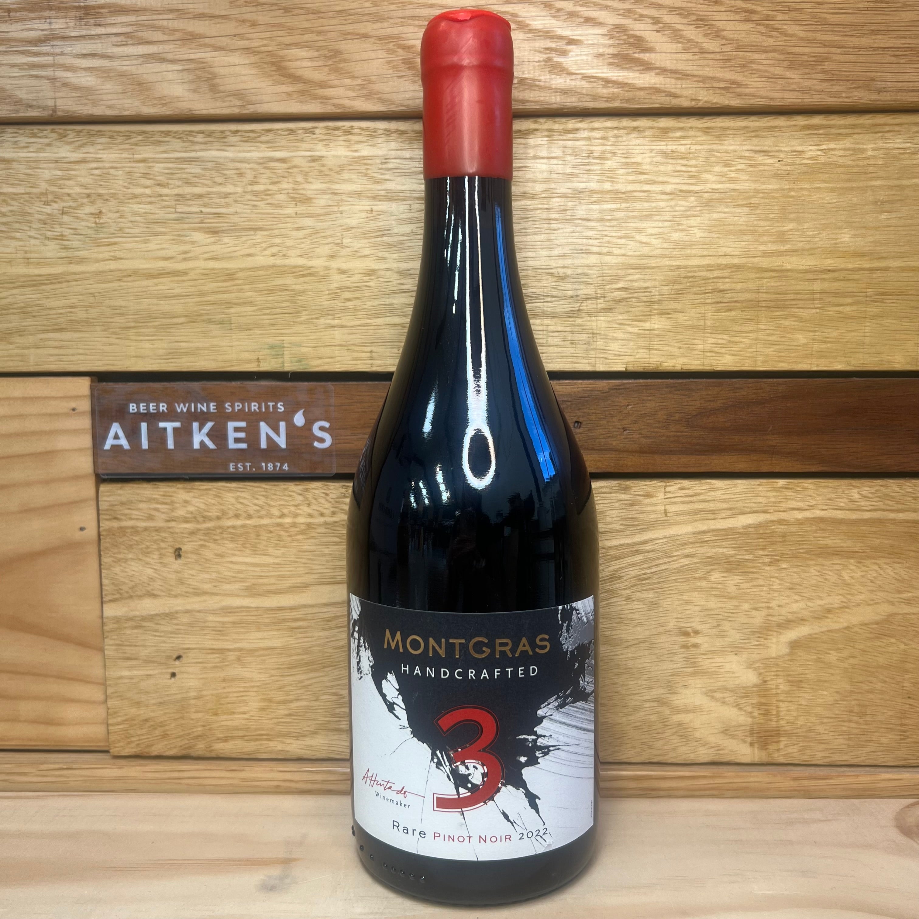 Montgras Handcrafted 3 Rare Pinot Noir – Aitken's