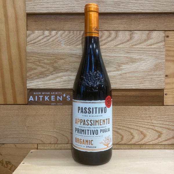 Paolo Leo Passitivo Primitivo Organic Appassimento