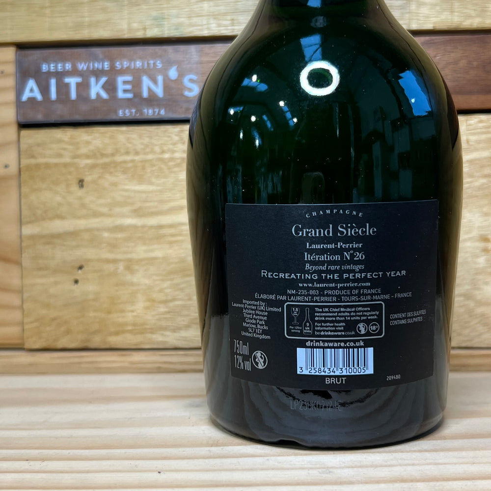 Champagne Laurent Perrier Grand Siècle No.26 'Grand Cuvée' – Aitken's