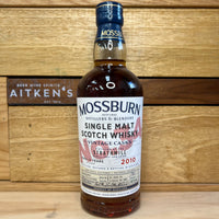 Mossburn Vintage Cask No. 34 Strathmill 2010 Single Malt Whisky, Virgin European Oak Maturation