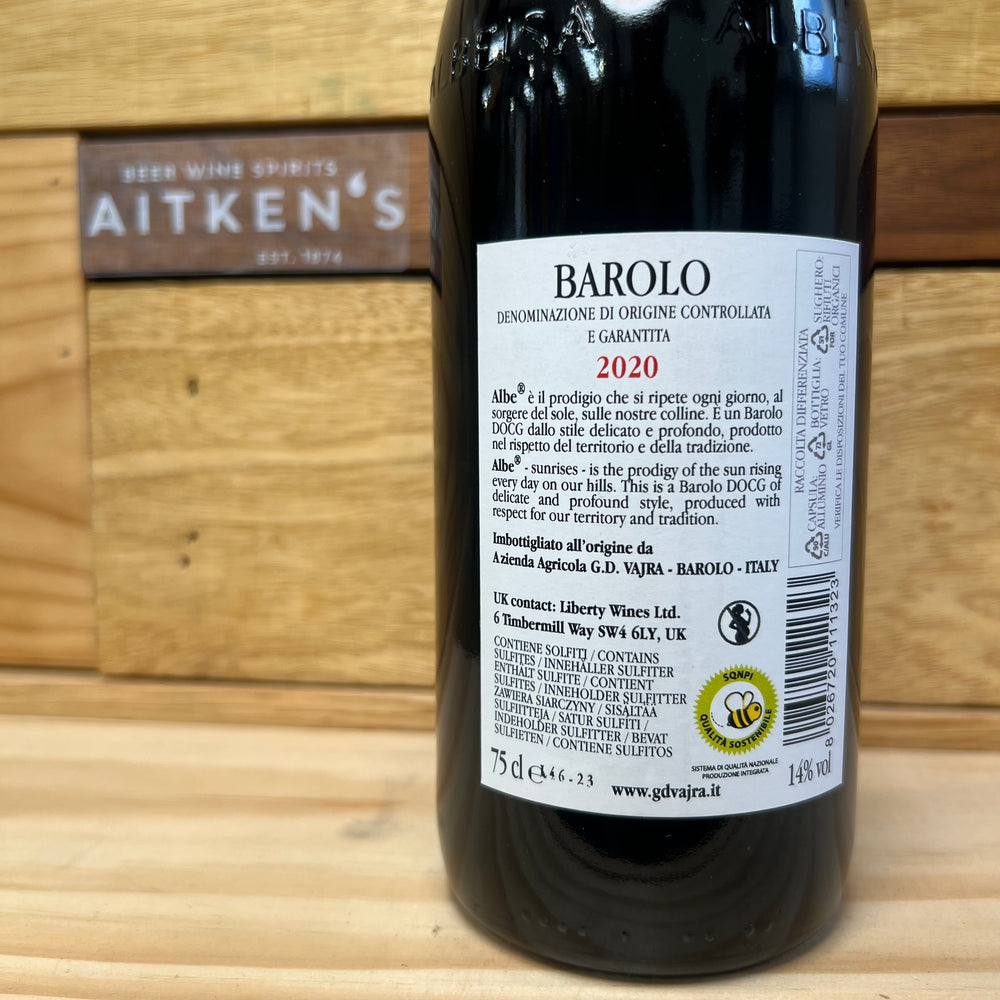 Vajra, Barolo 'Albe' Barolo, Piemonte, Italy – Aitken's