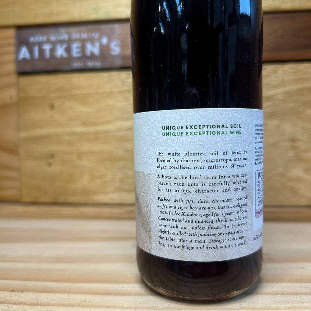 Diatomists, Pedro Ximenez Sherry – Aitken's