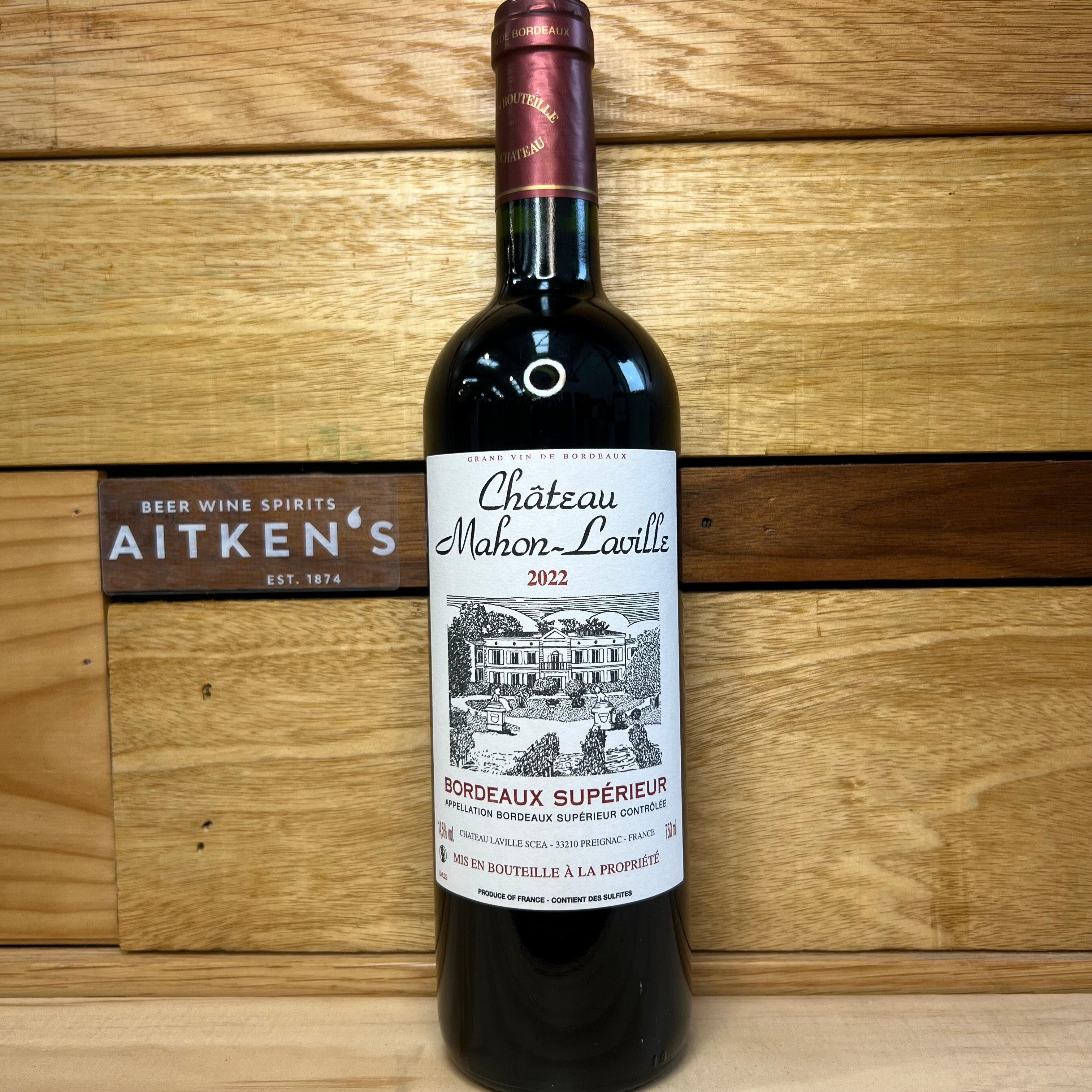 Château Mahon-Laville, Bordeaux Supérieur – Aitken's