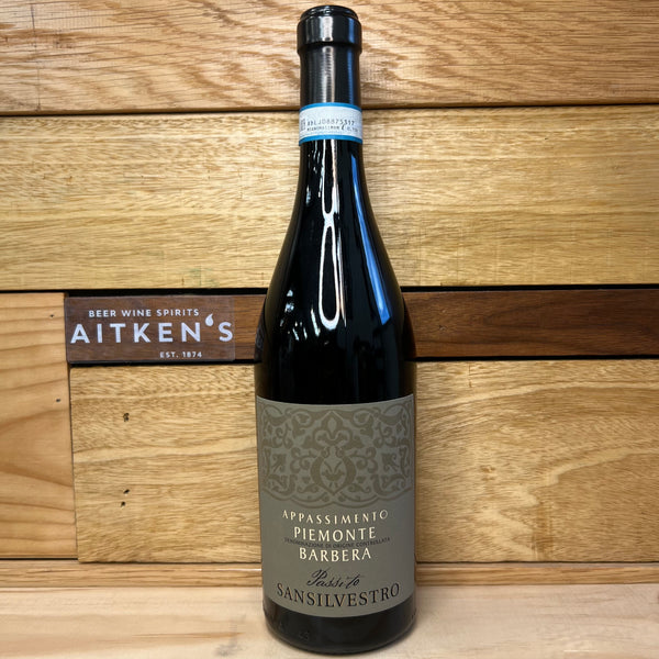 San Silvestro, Piemonte, Appassimento, Barbera