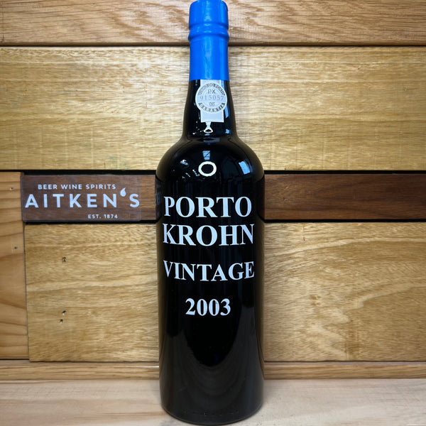 Krohn Vintage 2003, DOC Porto