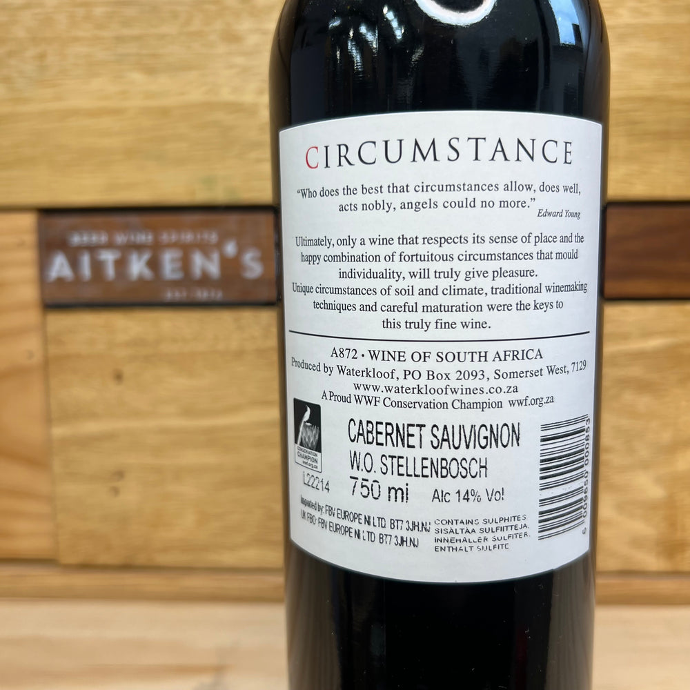 Waterkloof, Circumstance Cabernet Sauvignon, Stellenbosch – Aitken's
