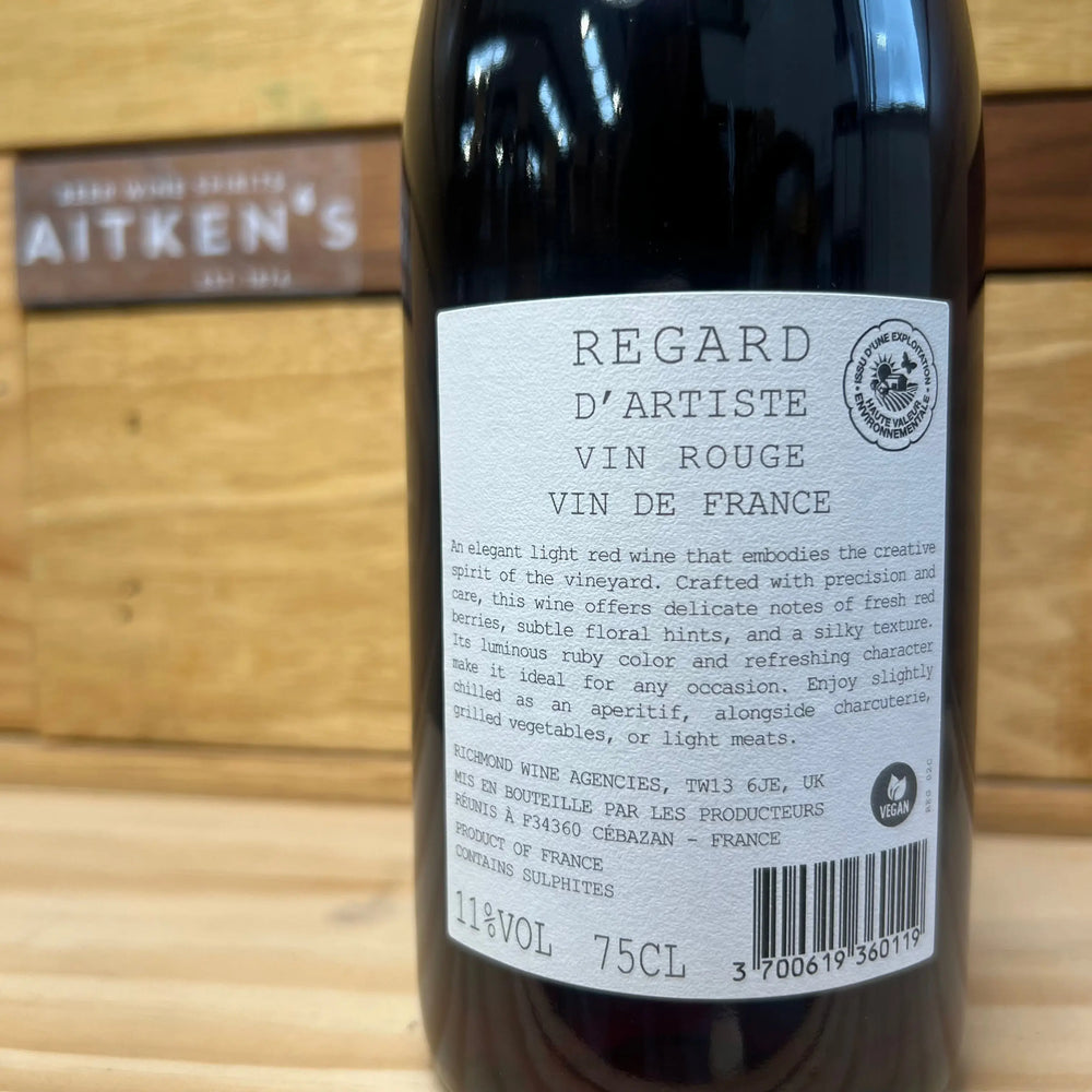 Regard d`Artiste Rouge Clair Vin de France - Aitken's