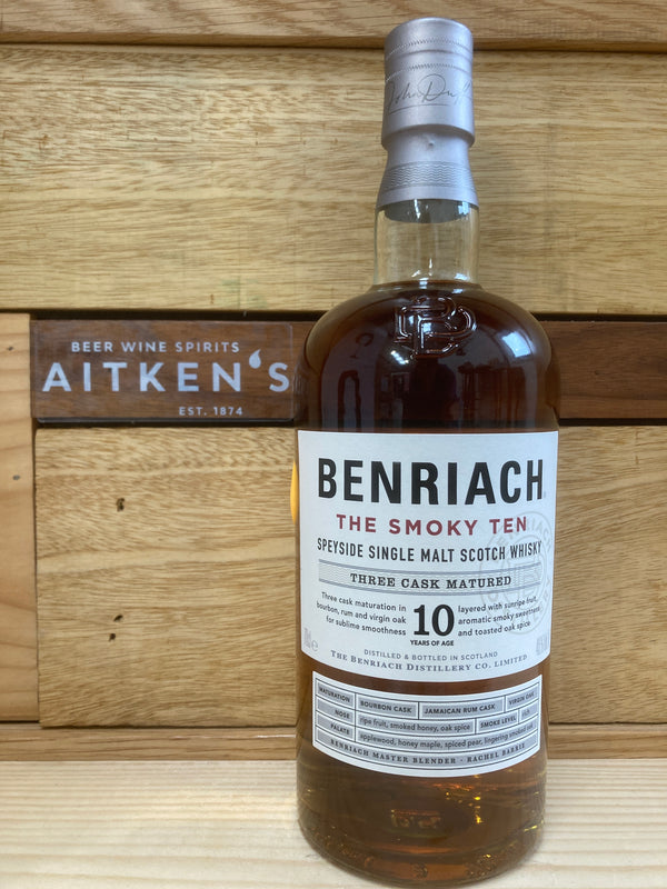 Benriach The Smoky Ten, 10 Year Old Single Malt Whisky