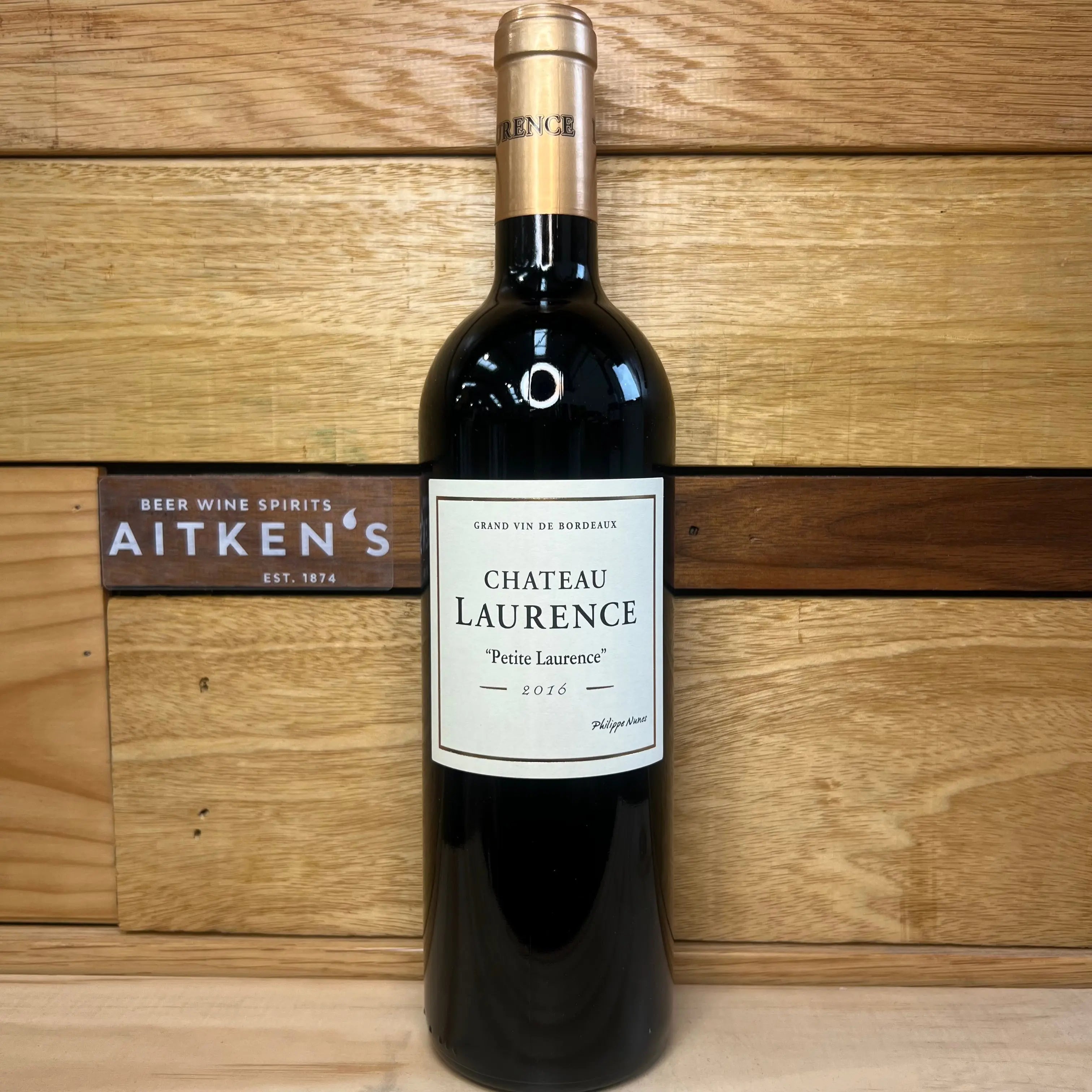 Château Laurence 'Petite Laurence' Bordeaux Supérieur 2016 - Aitken's