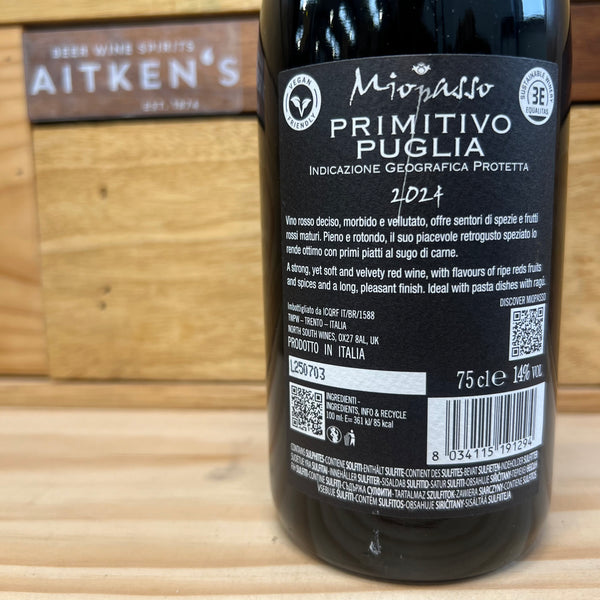 Miopasso Primitivo Puglia – Aitken's