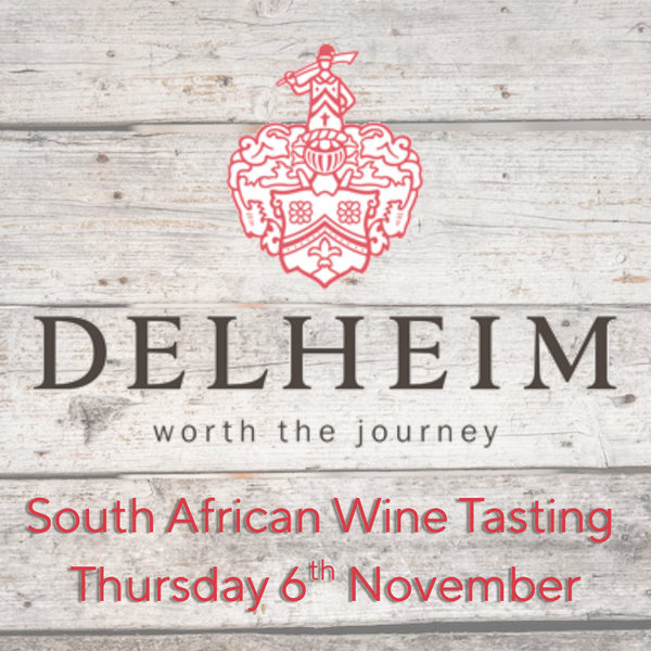 Delheim Estate Wine Tasting - Thursday 6th November