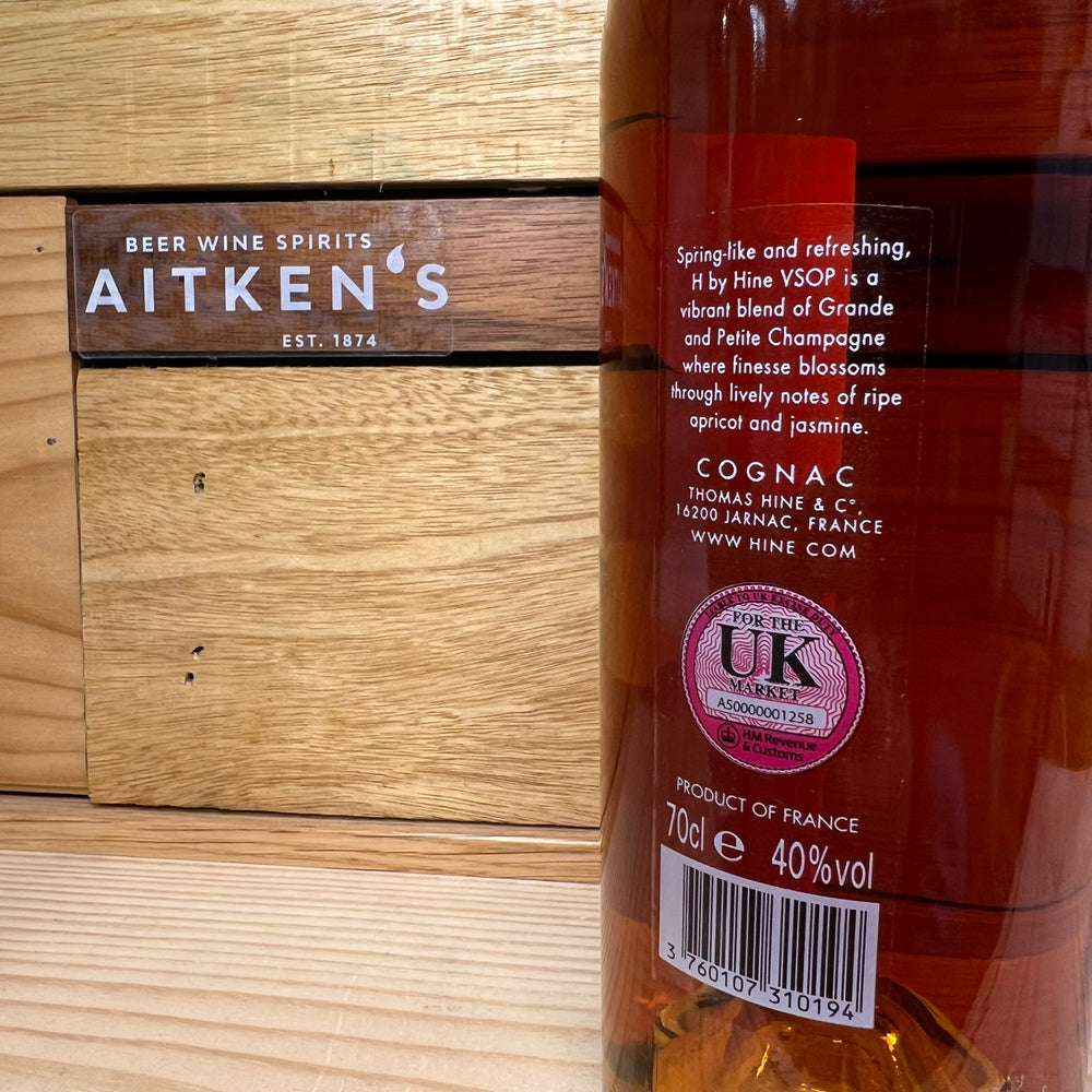 H by Hine, VSOP, Fine Champagne Cognac – Aitken's
