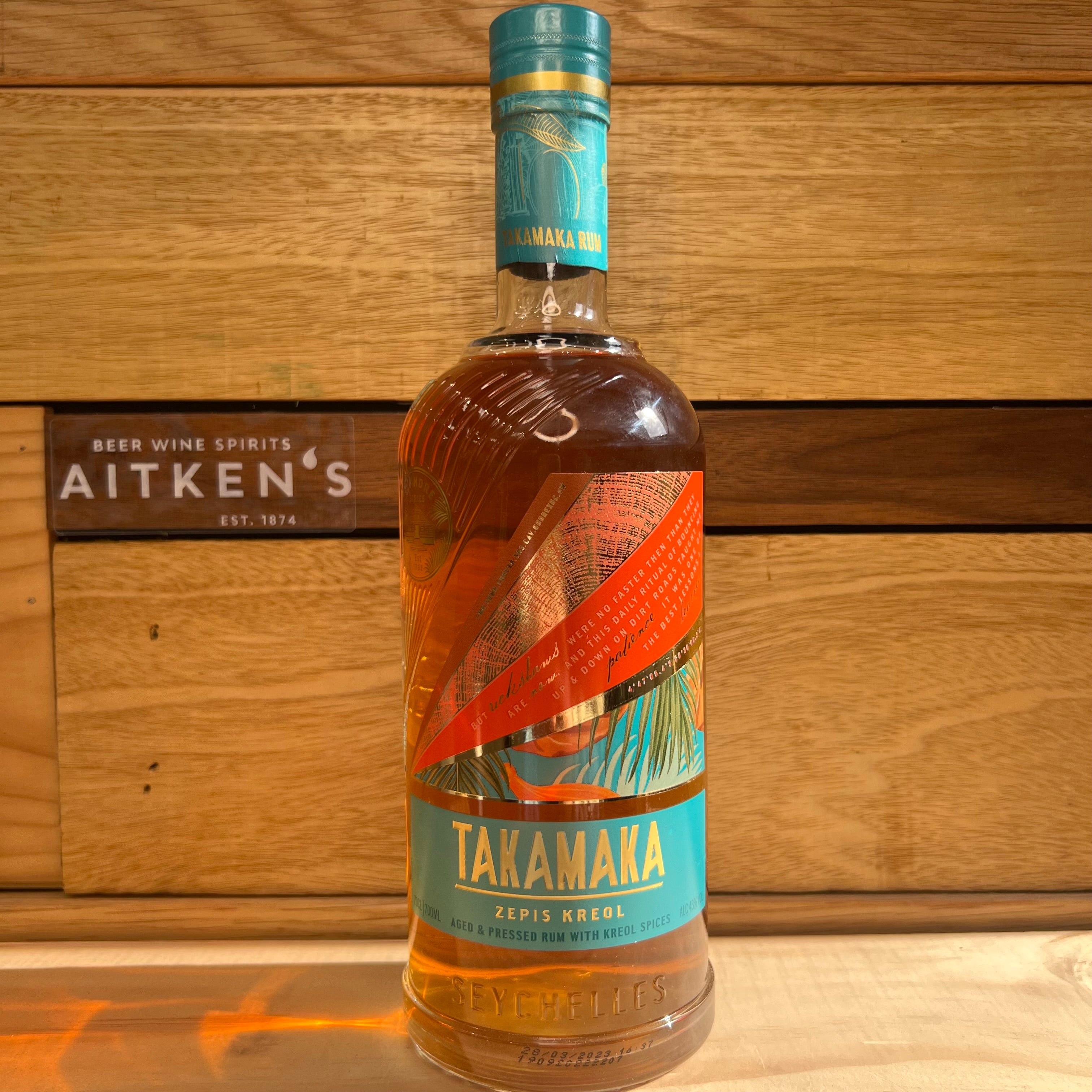 Takamaka Zepis Kreol Spiced Rum – Aitken's