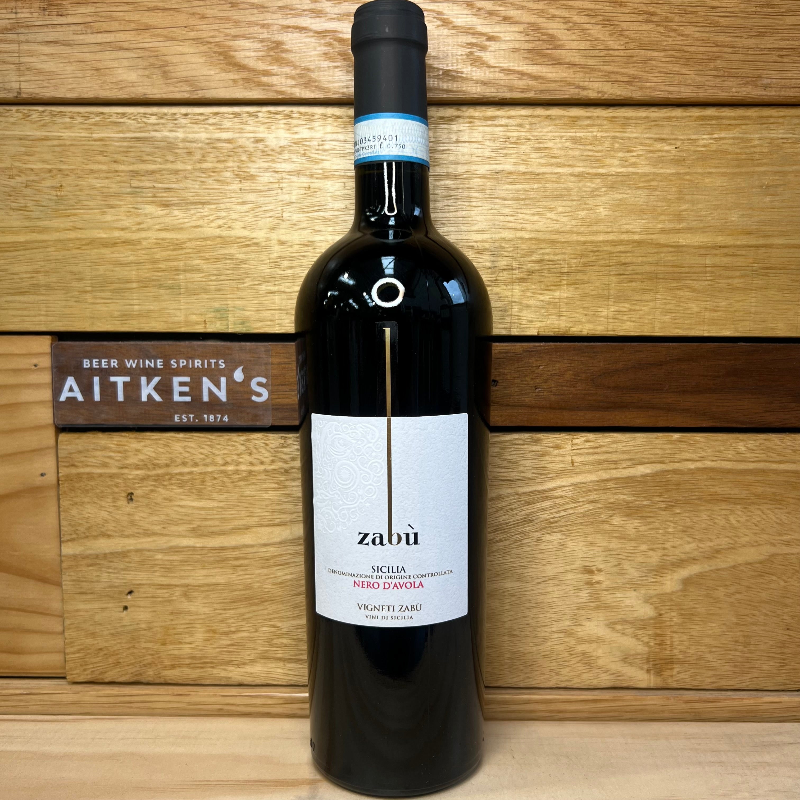 Zabu Nero d'Avola - Sicily, Italy – Aitken's