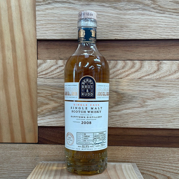 Berry Bros. & Rudd Dufftown 2008 Cask No. 96 Single Malt Whisky