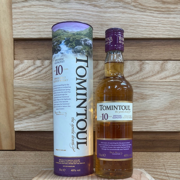 Tomintoul 10 Year Old Single Malt Whisky 37.5cl