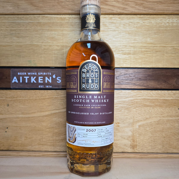 Berry Bros. & Rudd Odyssey 'Crafted in Cask' 2007 Undisclosed Islay Cask #10009