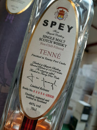 SPEY Tenné Single Malt Whisky