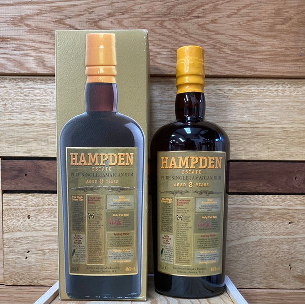 Hampden Estate Aged 8 Years Jamaica Rum